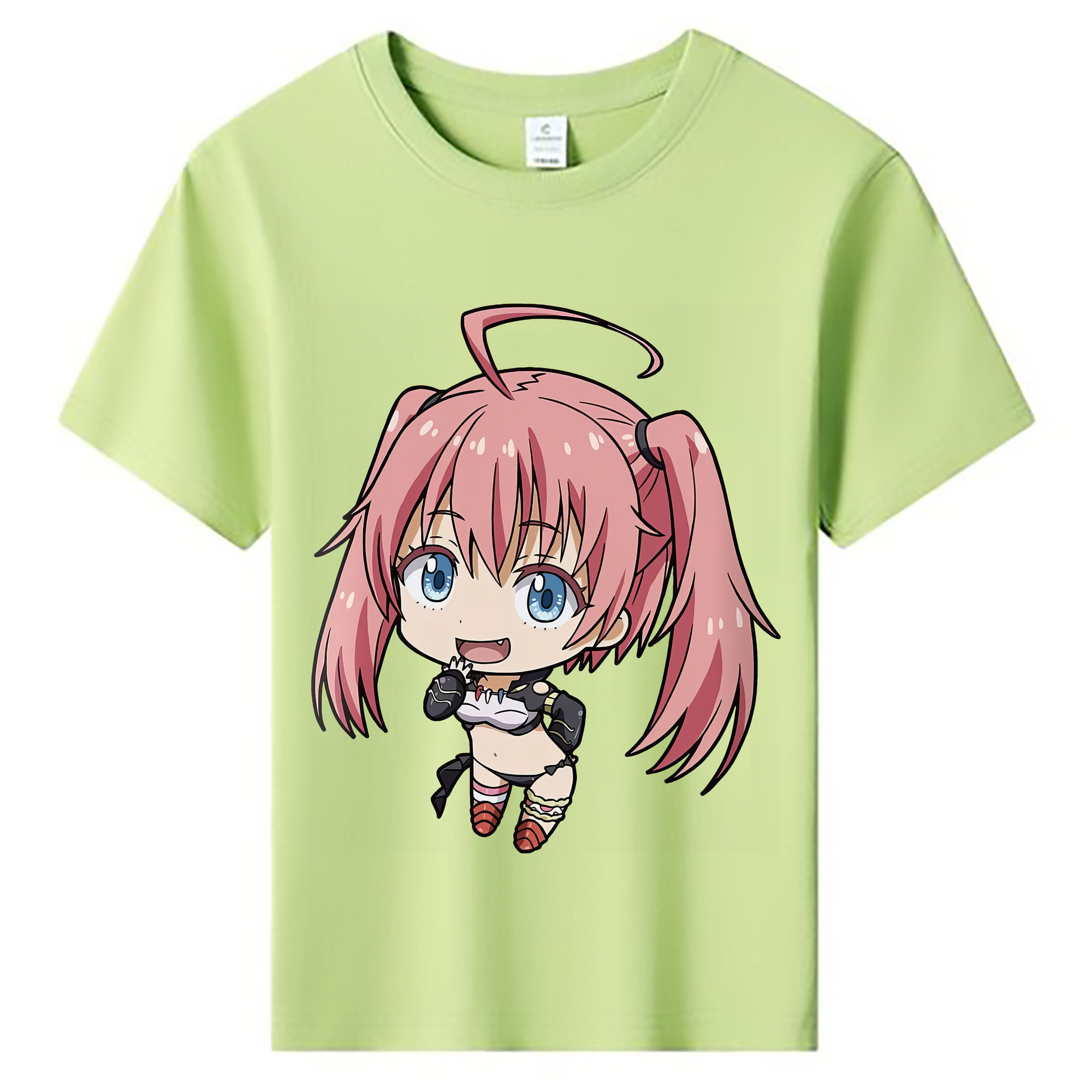 （画像用） 転スラ Regarding Reincarnated to Slime 綿100％キッズTシャツ（フロントプリント）
